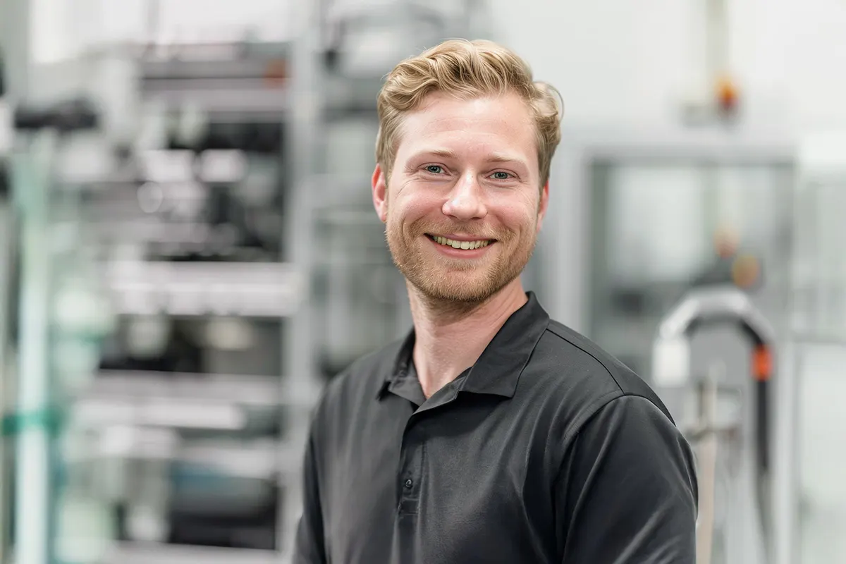 Techniker von Ungermann Systemkälte